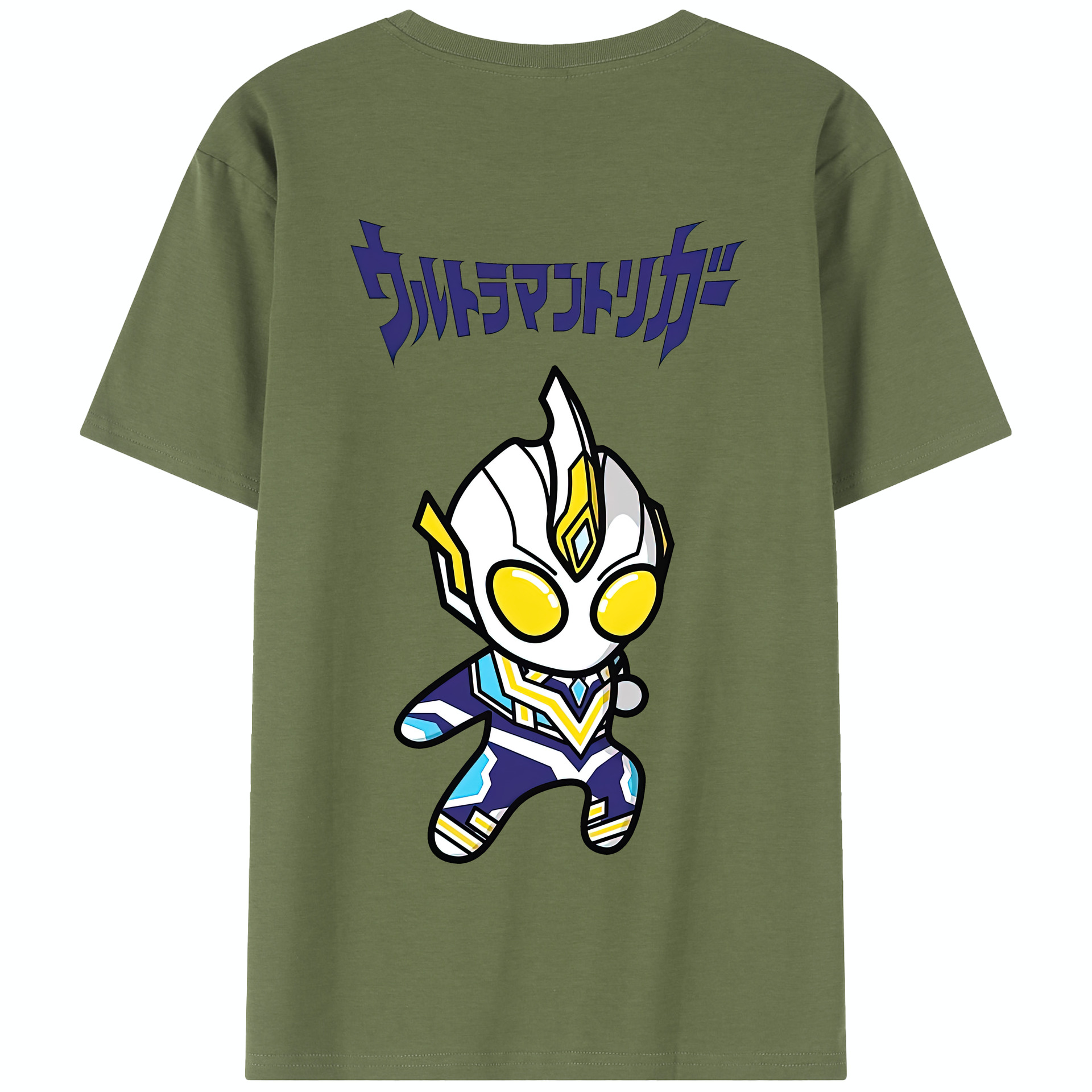 （画像用） ウルトラマン Ultraman 綿100％半袖Tシャツ（背面プリント）